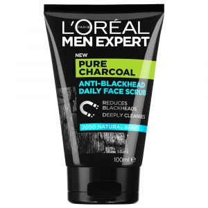 Loreal Men Expert Pure Charcoal Anti-Blackhead Daily Face scrub